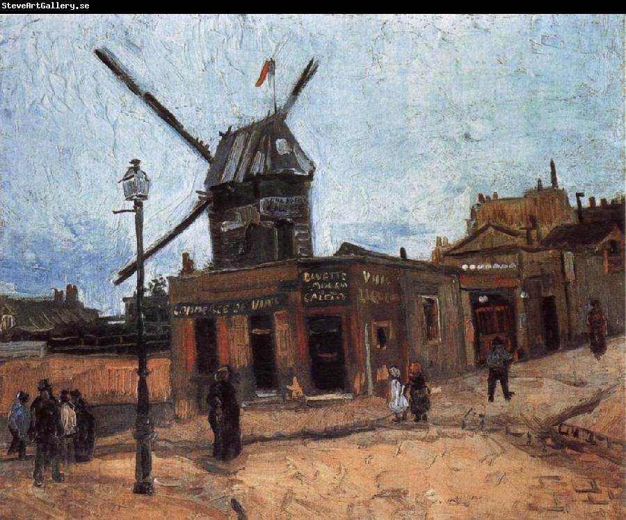 Vincent Van Gogh Le Moulin de la Galette